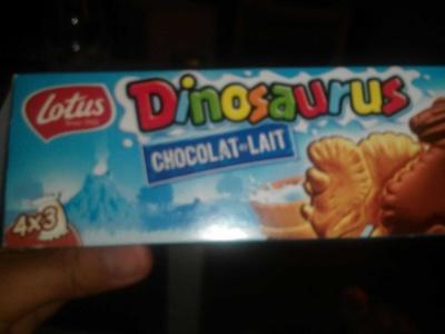 Lotus Dinosaurus Chocolat au Lait - 5410126004106