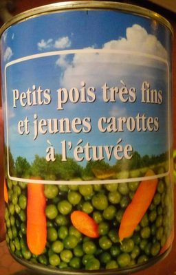 Petits pois très fins et jeunes carottes à l'étuvée - 5410153527753