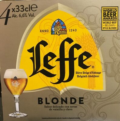 Leffe blonde - 5410228190424