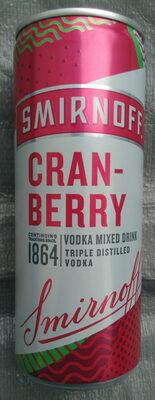 Cranberry Vodka Mixed drink - 5410316945318