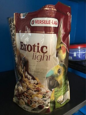 Versele-laga Exotic Light Aliments Pour Perroquets Avec Maïs Sou - 5410340217832