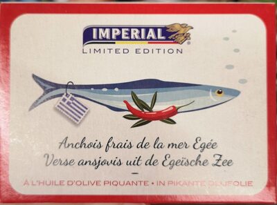 Anchois frais de la mer Egée à l'huile d'olive piquante - 5410363011110