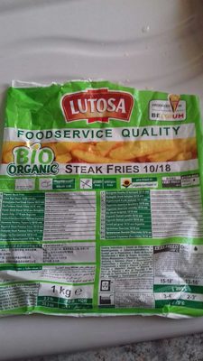 Bio organic steak fries 10/18 - 5410376699145