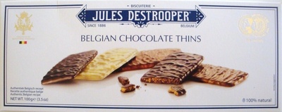 Belgian Chocolate Thins - 5410471130901