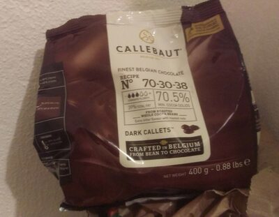 Callebaut recipe 70-30-38 - 5410522556575