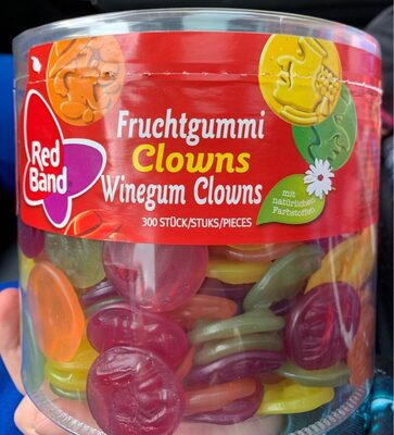 Fruchtgummi clowns - 5410601578122