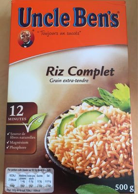 Riz Complet Grain extra-tendre - 5410673203007