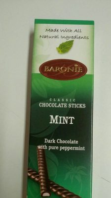 Baronie 75G Stick Mint Utz Suklaatikku - 5410850739848