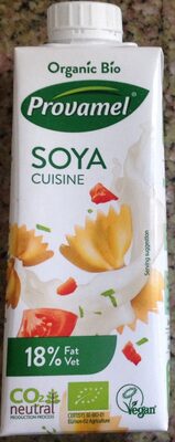 Organic bio crema de soja grasa ecológica - 5411188124320