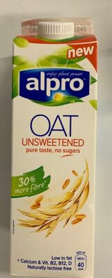 Oat unsweetened Milk - 5411188124702