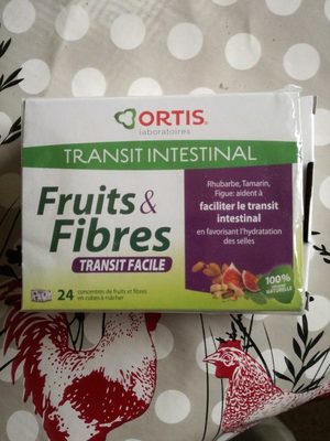 Fruits & Fibres Transit Facile - 24 Cubes - Ortis - 5411386864516