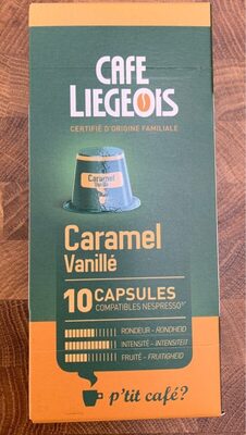 Café caramel vanillé - 5411651800102