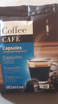 Capsules café Décaféiné - 5411651803011