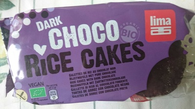 Dark choco Rice cakes - 5411788034593