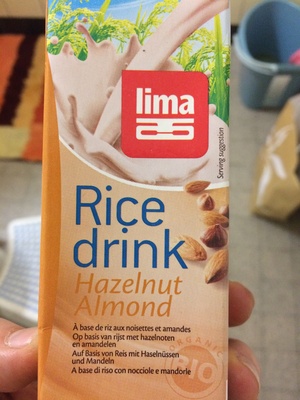 Hazelnut almond rice drink - 5411788043632