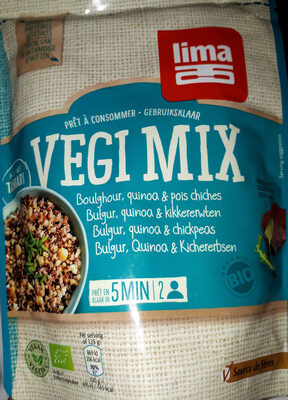 VEGI MIX BOULGOUR QUINOA POIS CHICHES - 5411788046848