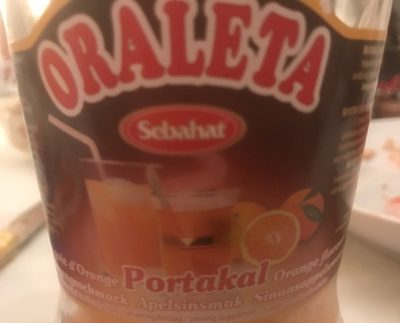 Sebahat Oraleta Orange Flavour Drink - 5411944311117