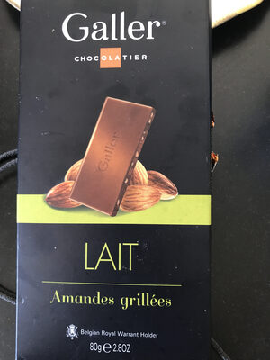 Tablette Galler Lait Amandes grillées - 5412038129137