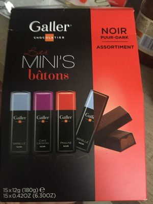 Les mini's bâtons - Noir assortiment - 5412038298635