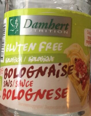 Sauce Bolognaise Vegetarienne Sans Gluten - 5412158013385