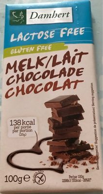 Chocolat Au Lait Sans Lactose - 5412158023179