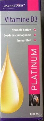 Vitamine D3 - 5412339103058