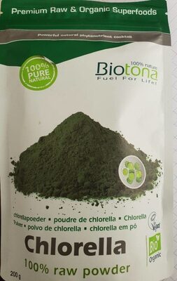 Chlorelle En Poudre Bio - 200G - Biotona - 5412360010981