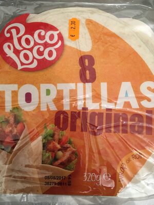 8 tortillas original - 5412514555559