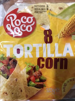 8 tortilas corn - 5412514931117