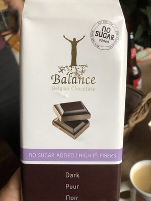 Balance Maltitol Tablettes Noir 12X100G - 5412860120029