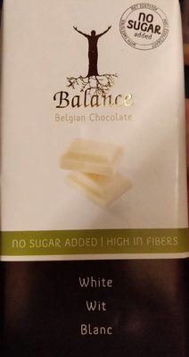 Chocolat Blanc Sans Sucre Ajouté - 5412860120050