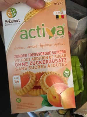 Activa Biscuits Apricot - 5412916950884