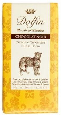 Chocolat noir citron et gingembre du Sri Lanka - 5413415901506