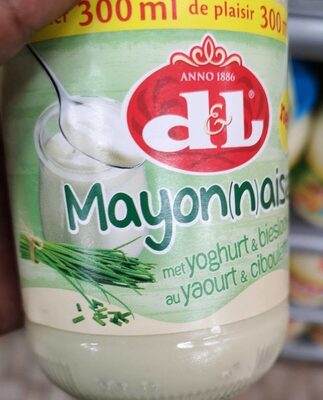 Mayonnaise au yaourt et ciboulette - 5414972127569