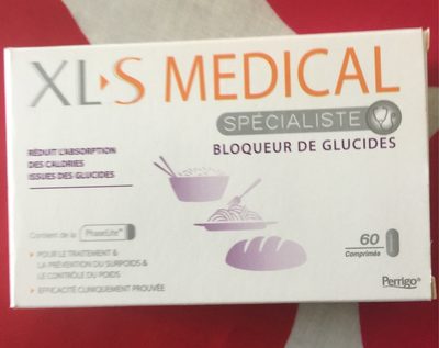 Omega Pharma XLS Medical Bloqueur De Glucides 60 Tablets - 5414975110018