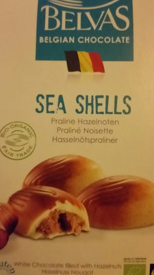 Sea shells praliné noisette - 5425007880618