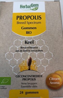 Propolis gomme bio - 5425009103548