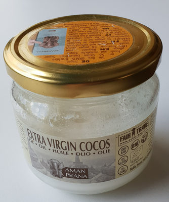 Huile De Coco Bio - 325 ML - Amanprana - 5425013641456