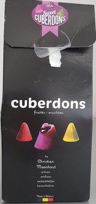 Sweet Cuberdons Artisanal Belge 3 Goûts - 5425017601395
