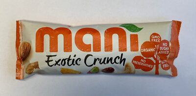 Exotic Crunch 45GR Bio - MANI - 5425032900381