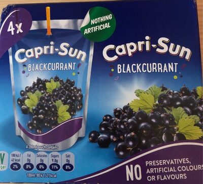 Capri-sun blackcurrant - 5449000008466