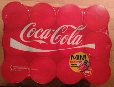 Mini Canette Coca-Cola - 5449000034229