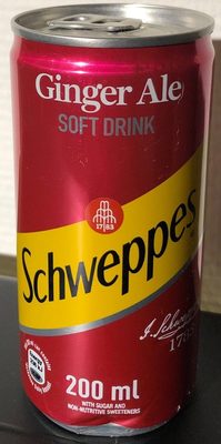 Schweppes ginger ale - 5449000046598