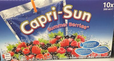 Capri Sun Summer Berries 10X200ml - 5449000089458