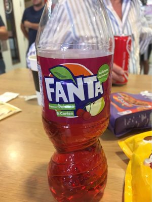 Fanta Apple And Sour Cherry - 5449000096944