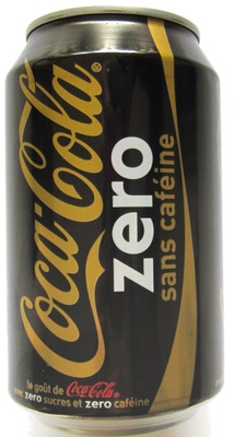 Coca Cola zéro sans caféine