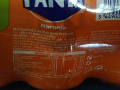 Fanta Naranja 9 latas 330 ml - 5449000187970