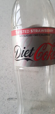 Diet Cole Twisted Strawberry - 5449000263476