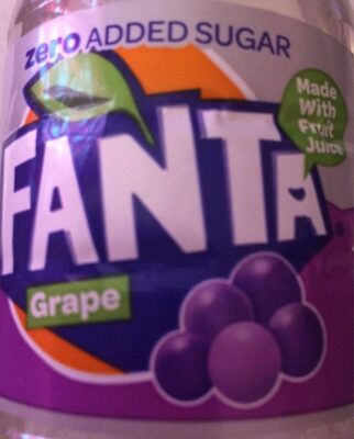Fanta zero added sugar grape - 5449000265197