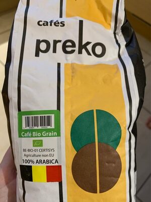 Café Preko Bio en Grains Arabica - 5453001320052